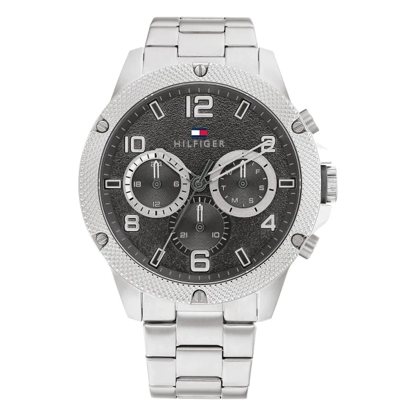 Tommy Hilfiger Blaze Quartz Multifunktion Stållänk Grå