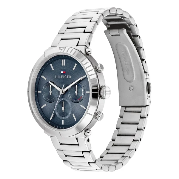 Tommy Hilfiger Emery Quartz Multifunktion Stållänk Blå