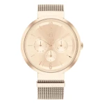 Tommy Hilfiger Lidia Quartz Multifunktion Roséguldfärgad Mesharmband Roséguld