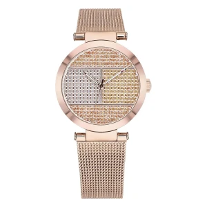 Tommy Hilfiger Lynn Quartz Kristaller Roséguldfärgad Milaneselänk Roséguld