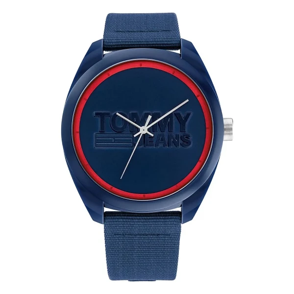 Tommy Hilfiger Tommy Jeans San Diego Quartz Textilarmband Blå