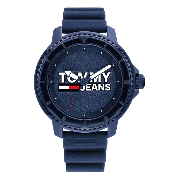 Tommy Hilfiger Tommy Jeans Tokyo Quartz Silikonarmband Blå