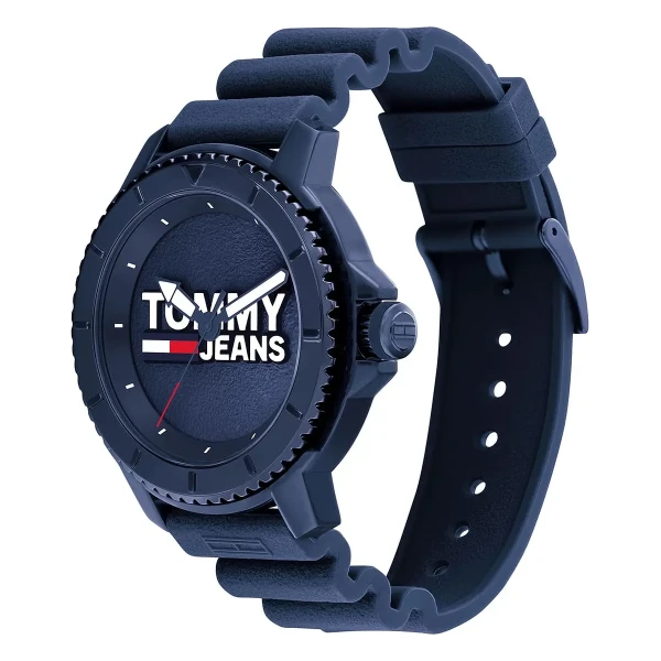 Tommy Hilfiger Tommy Jeans Tokyo Quartz Silikonarmband Blå